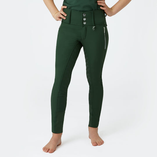 Horze Andrea JR Kids High Waist Full Grip Breeches image 