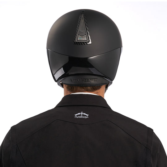 Veredus Vita Carbon Gel GST Matte Riding Helmet with Standard Visor image 