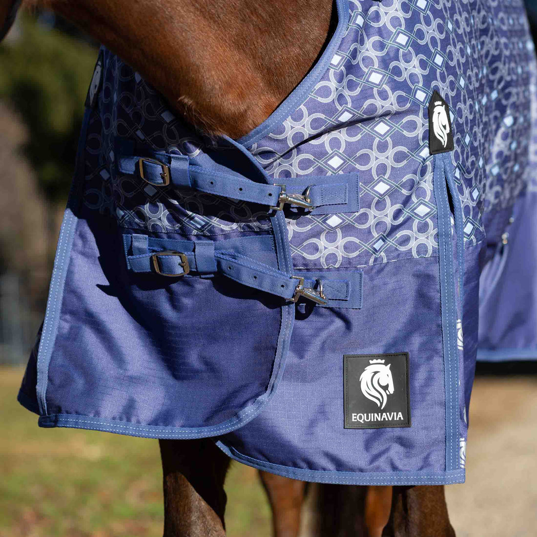 Equinavia Arktis Regular Neck Mid Weight Turnout Blanket 200g image 