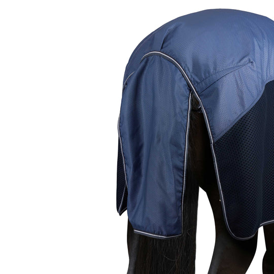 Horze Aircool 3D Mesh and Rain Protection Detachable Neck Turnout image 