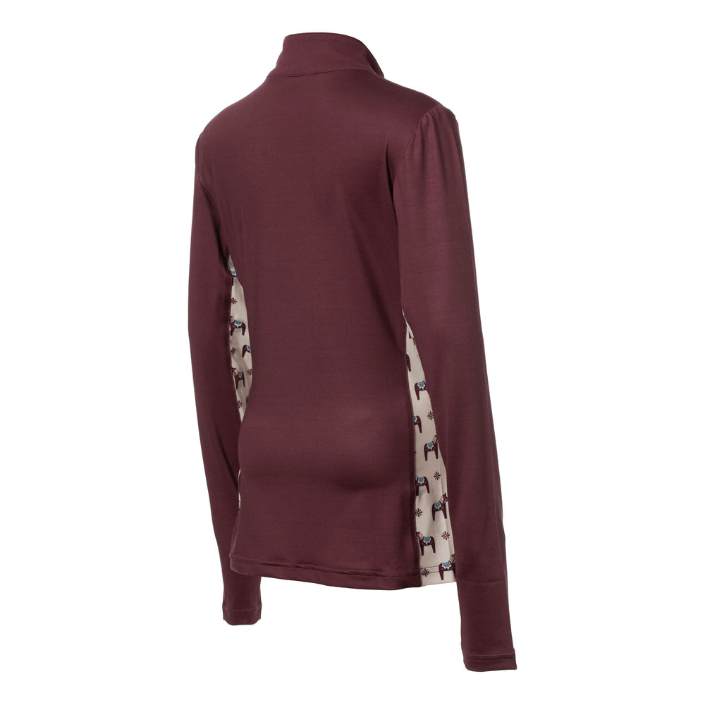 Equinavia Lena Kids Long Sleeve Quarter Zip Shirt image #2