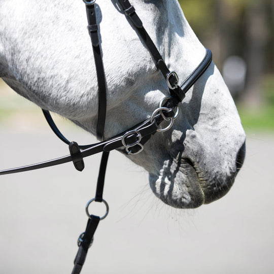 Horze Leather Bitless Bridle image 