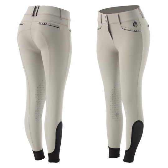Equinavia Victoria Womens Silicone Knee Patch Breeches image 