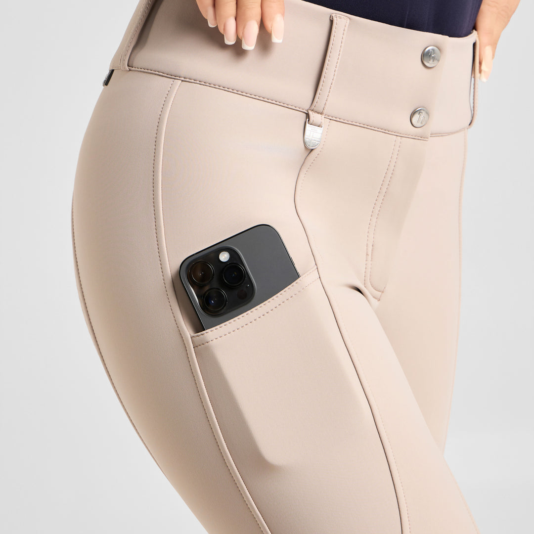 Horze Grand Prix III Womens Thermo Full Seat Breeches image 