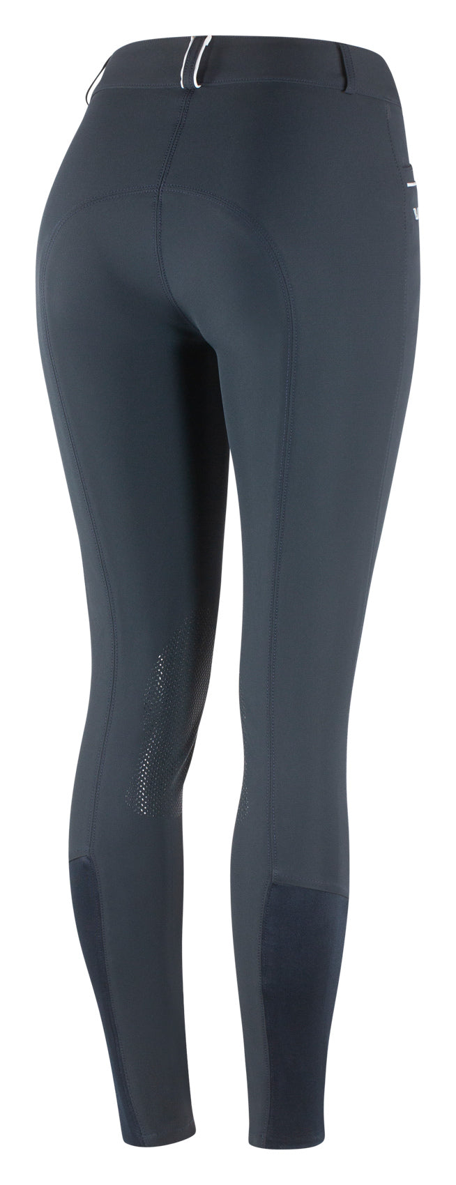 B Vertigo Patricia Womens High-Waist Breeches w/ Silicone Knee Patch image 