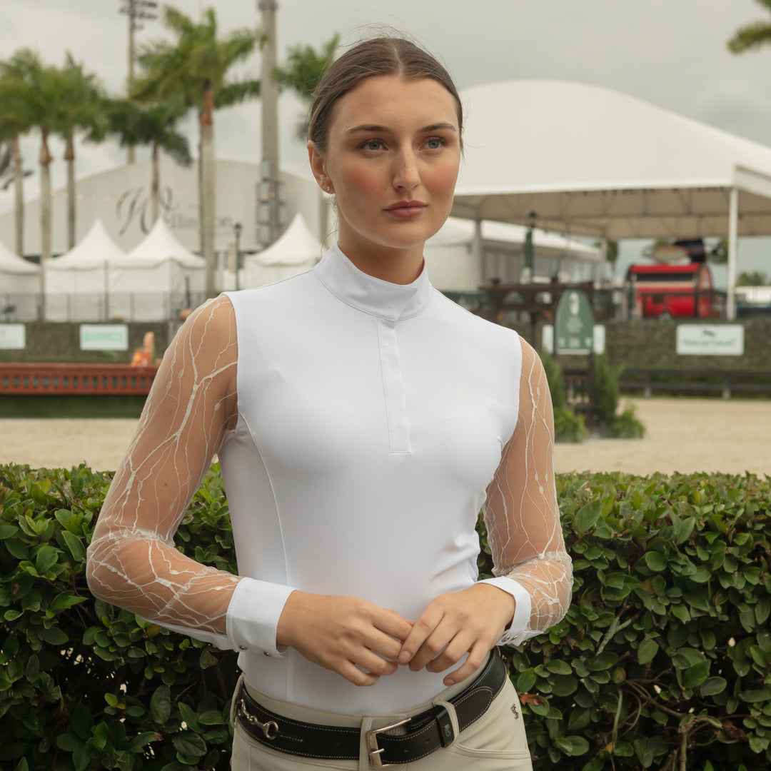 Tredstep Ireland Monaco Air Womens Long Sleeve Show Shirt image 