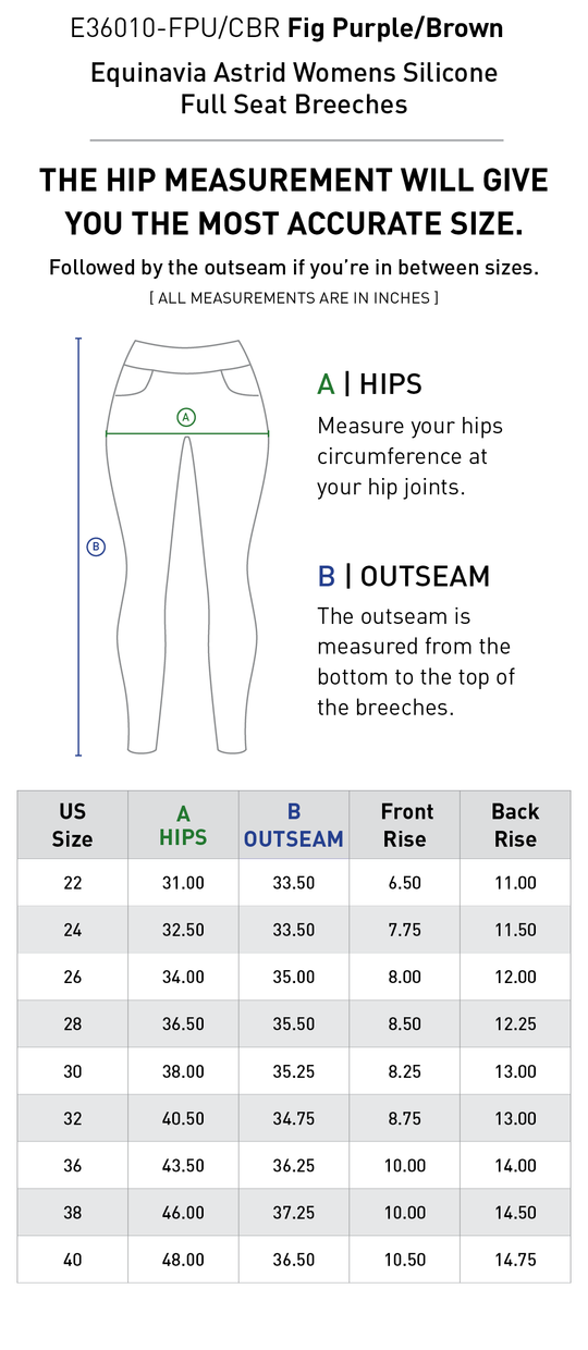 Size chart: Women&