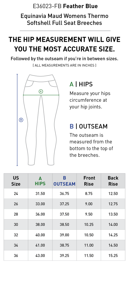 Size chart: Women&