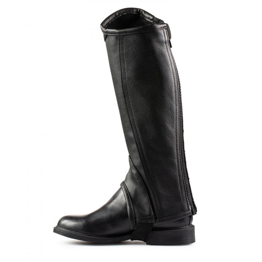 Horze Kids Soft Leather Half Chaps image 