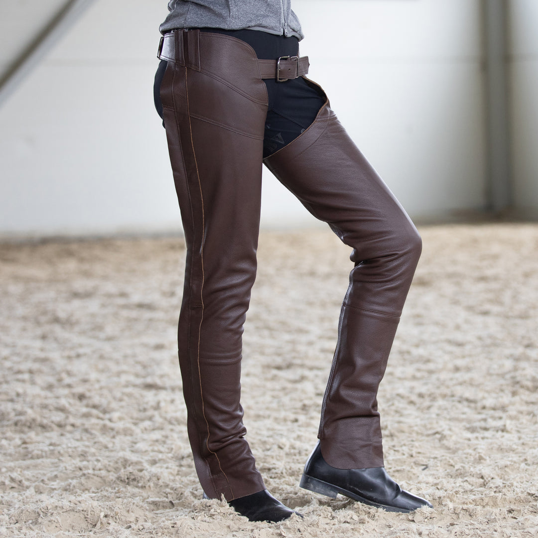 Horze Blake Leather Full Chaps image 