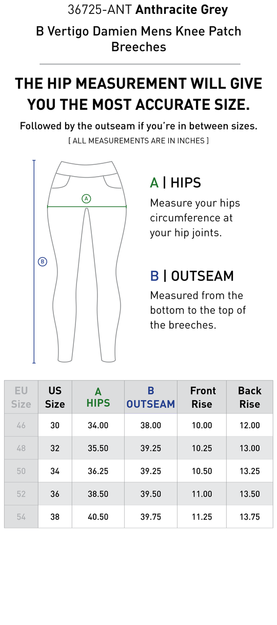 Size chart: Men&
