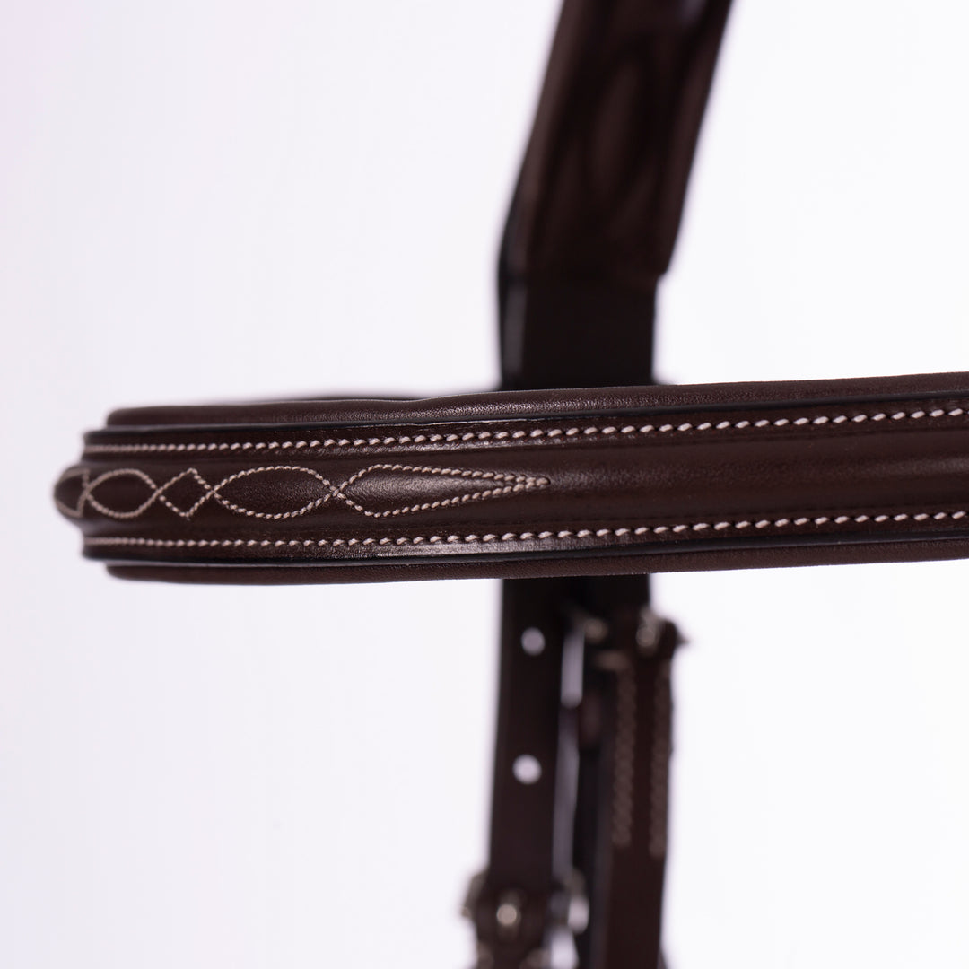 Equinavia Valkyrie Fancy Stitched Hunter Bridle &amp; Reins image 