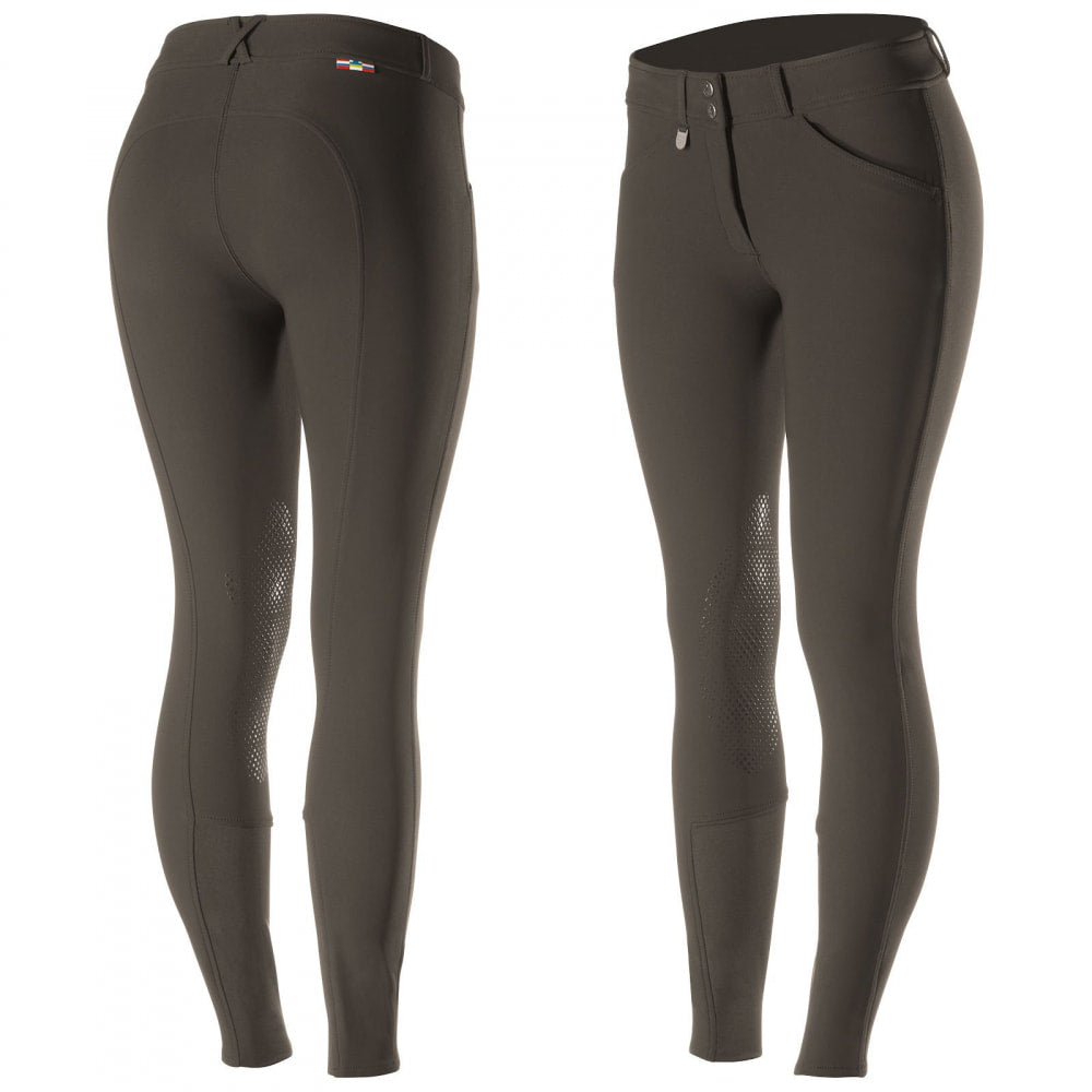 Horze Grand Prix Womens Silicone Knee Patch Breeches image 
