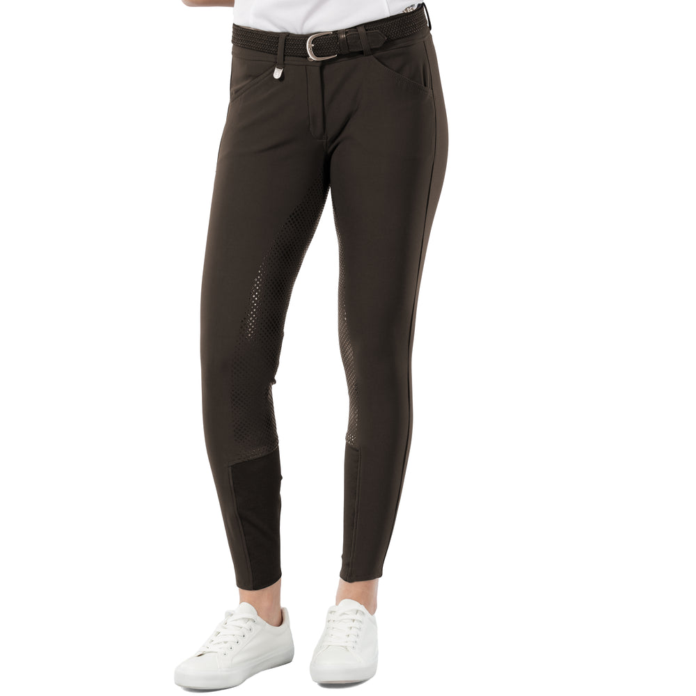 Horze Grand Prix Womens Silicone Full Seat Breeches image #2