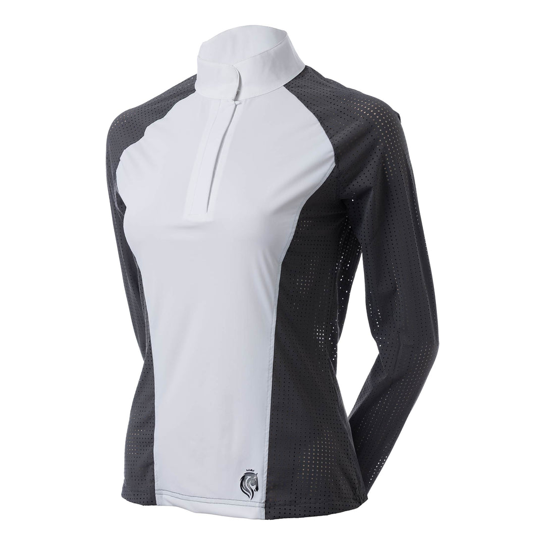 Equinavia Sara Womens Perforated Long Sleeved Show Shirt image 