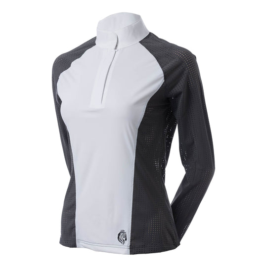 Equinavia Sara Womens Perforated Long Sleeved Show Shirt image 