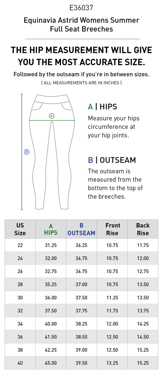 Size chart: Women&
