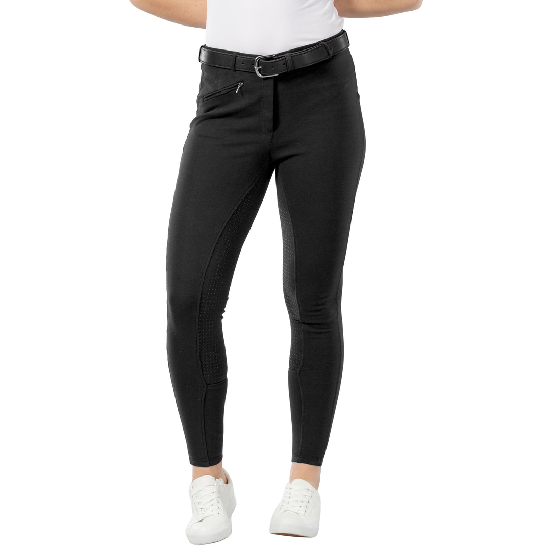 Horze Active Womens Silicone Full Seat Breeches image 