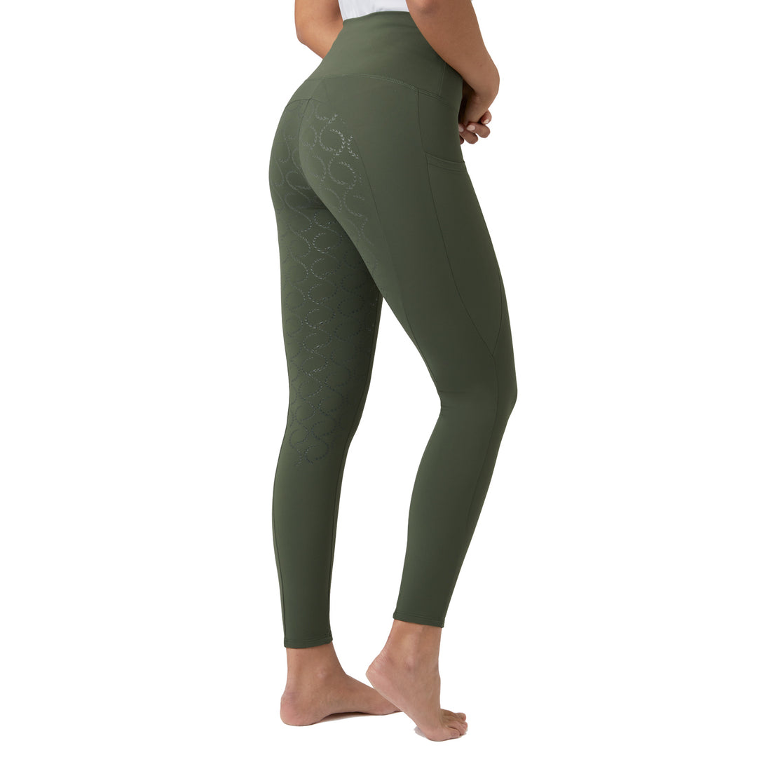 Horze Gillian Womens Silicone Full Seat Tights image 