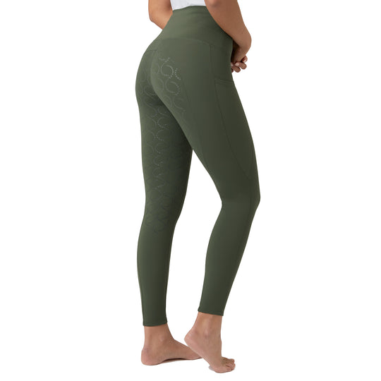 Horze Gillian Womens Silicone Full Seat Tights image 