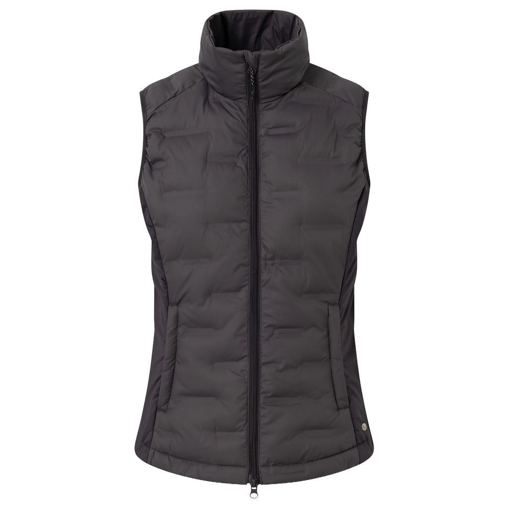 Horze Aloise Womens Heated Padded Vest in Black Oyster – Equinavia