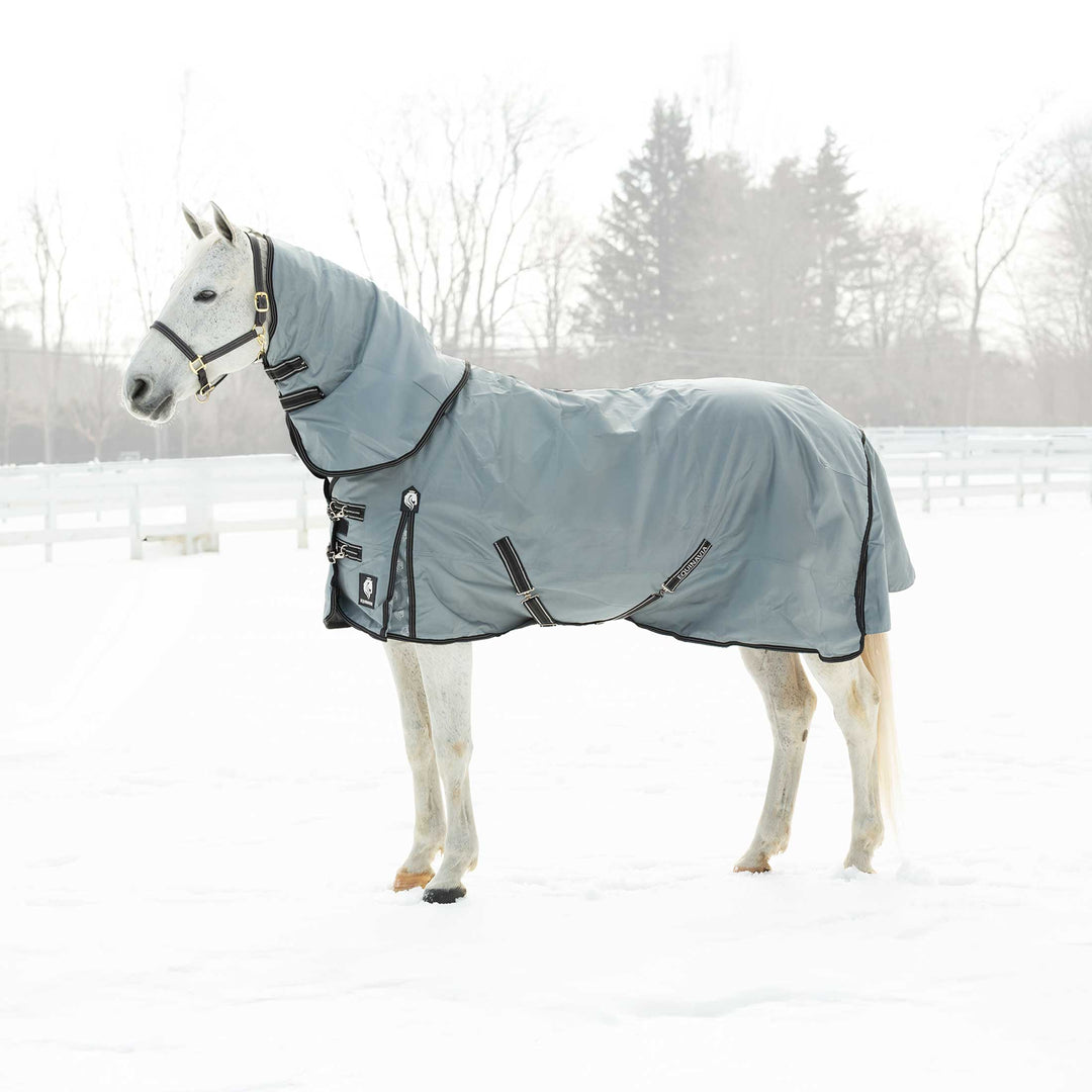 Equinavia Thunder 360 Detachable Neck Mid Weight Turnout Blanket 200g image #1