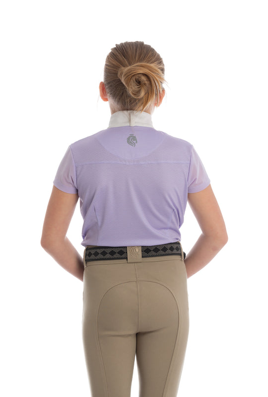 Equinavia Charlotte Kids Short Sleeved Show Shirt image 