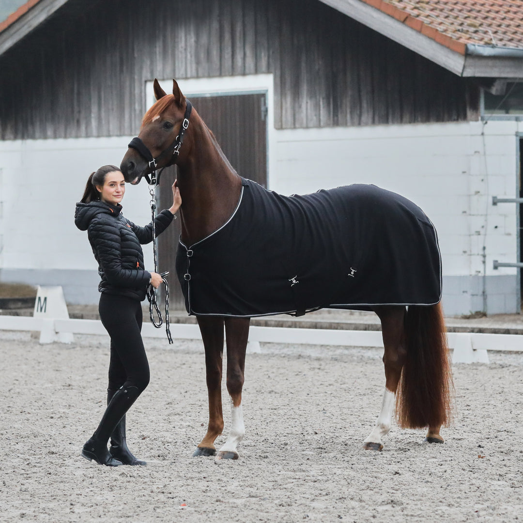Horze Kiel Halter with Fleece image 