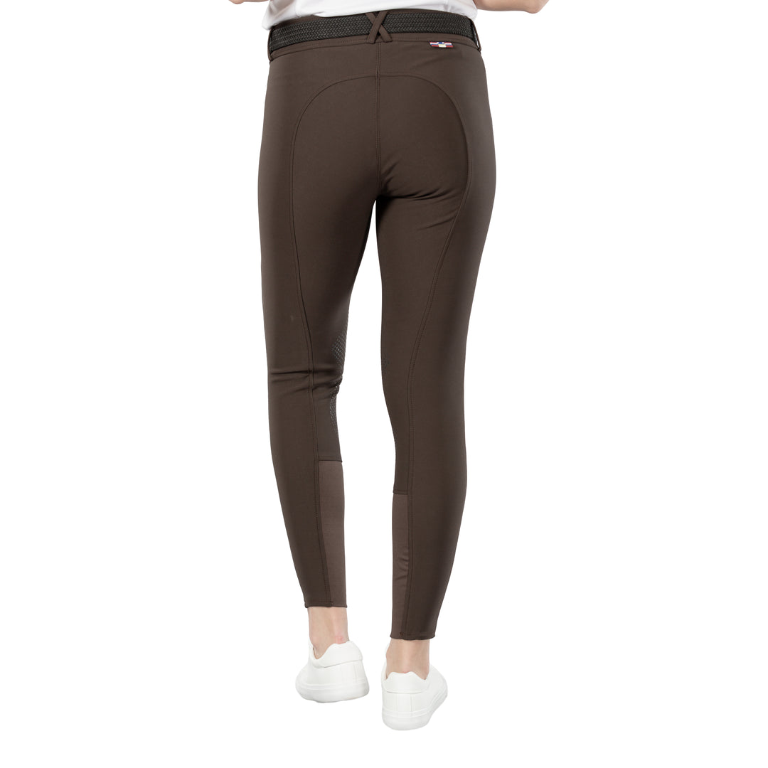 Horze Grand Prix Womens Silicone Knee Patch Breeches image 
