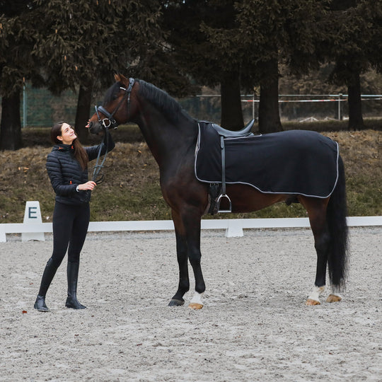 Horze Kiel Riding Blanket with Fleece image 