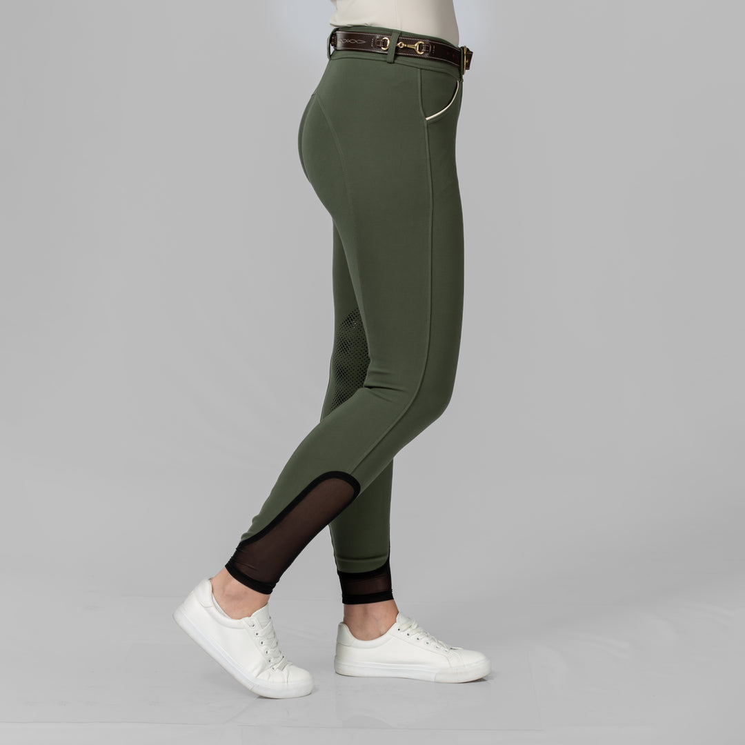 Equinavia Astrid Womens Silicone Knee Patch Breeches image 