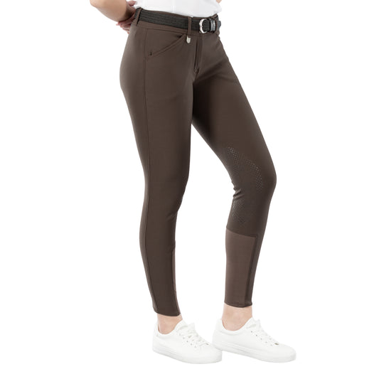 Horze Grand Prix Womens Silicone Knee Patch Breeches image 