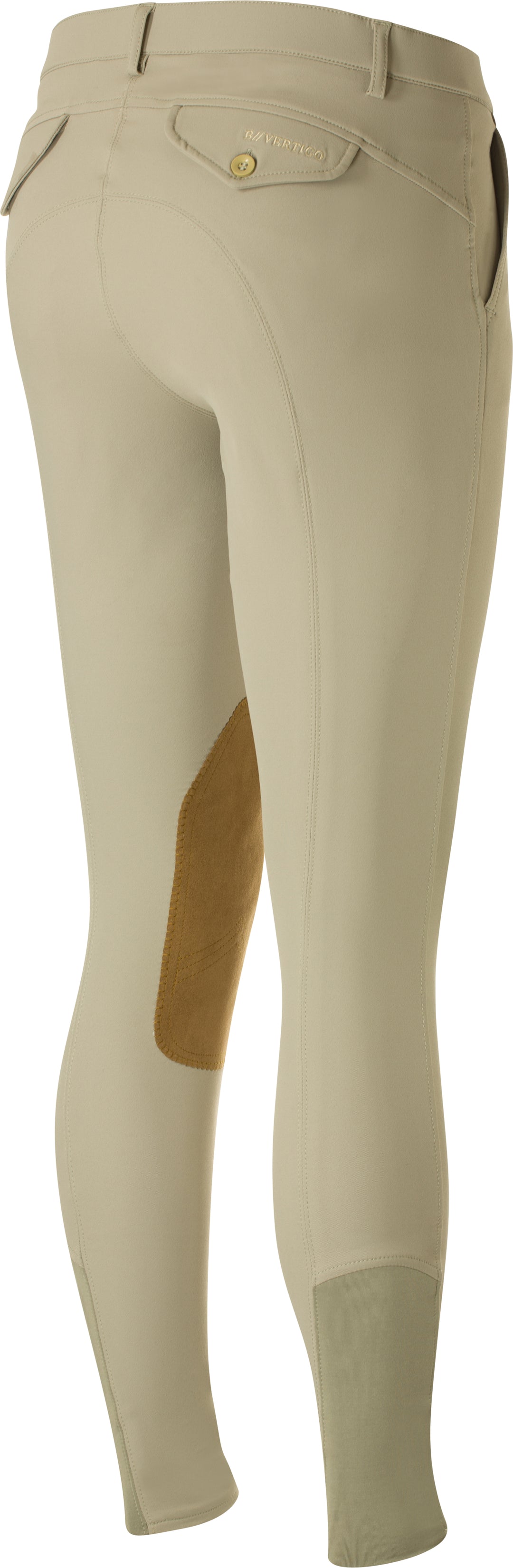 B Vertigo Sander Mens Hunter Knee Patch Breeches image 