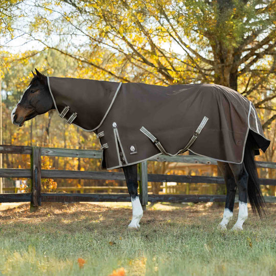 Equinavia Thunder 360 Detachable Neck Heavy Weight Turnout Blanket 300g image 