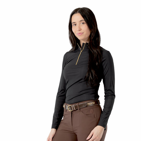 Equinavia Alexandra Womens Ribbed Training Shirt image 