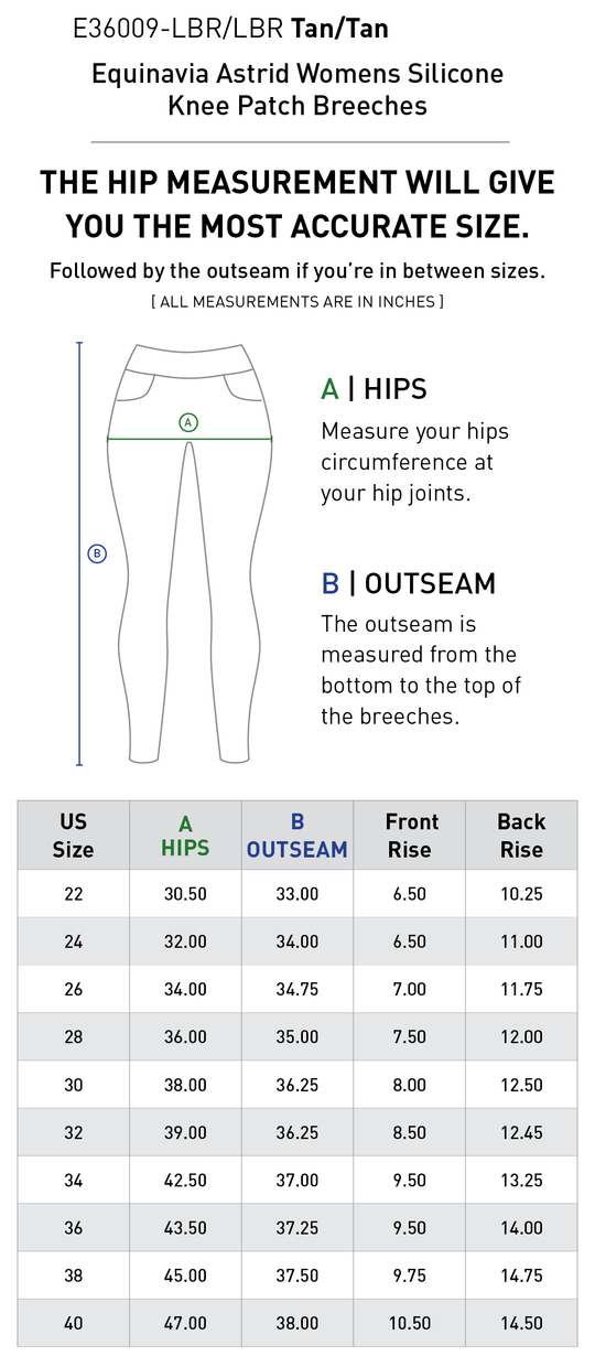 Size chart: Women&