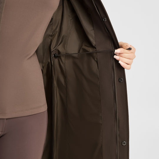B Vertigo Gem Womens Waxed Padded Long Vest image 