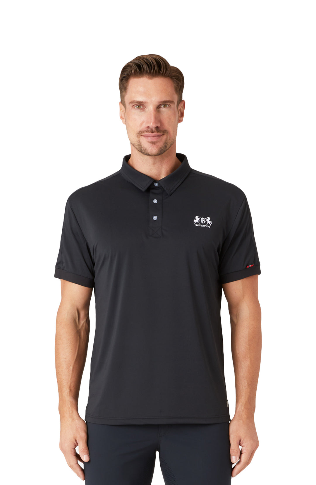B Vertigo Flynn Mens Technical Polo Shirt image 