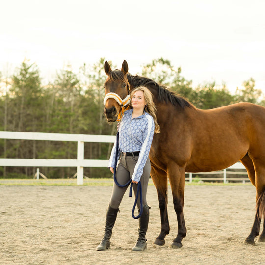Equinavia Martha Womens Long Sleeved Show Shirt image 