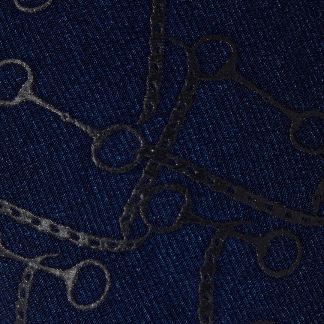 Horze Kacy Womens Denim Look Winter Full Seat Breeches image 