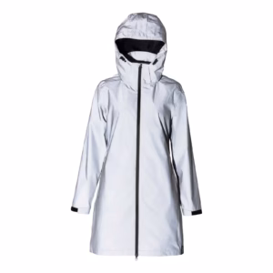 Horze Rainbow Womens Reflective Raincoat