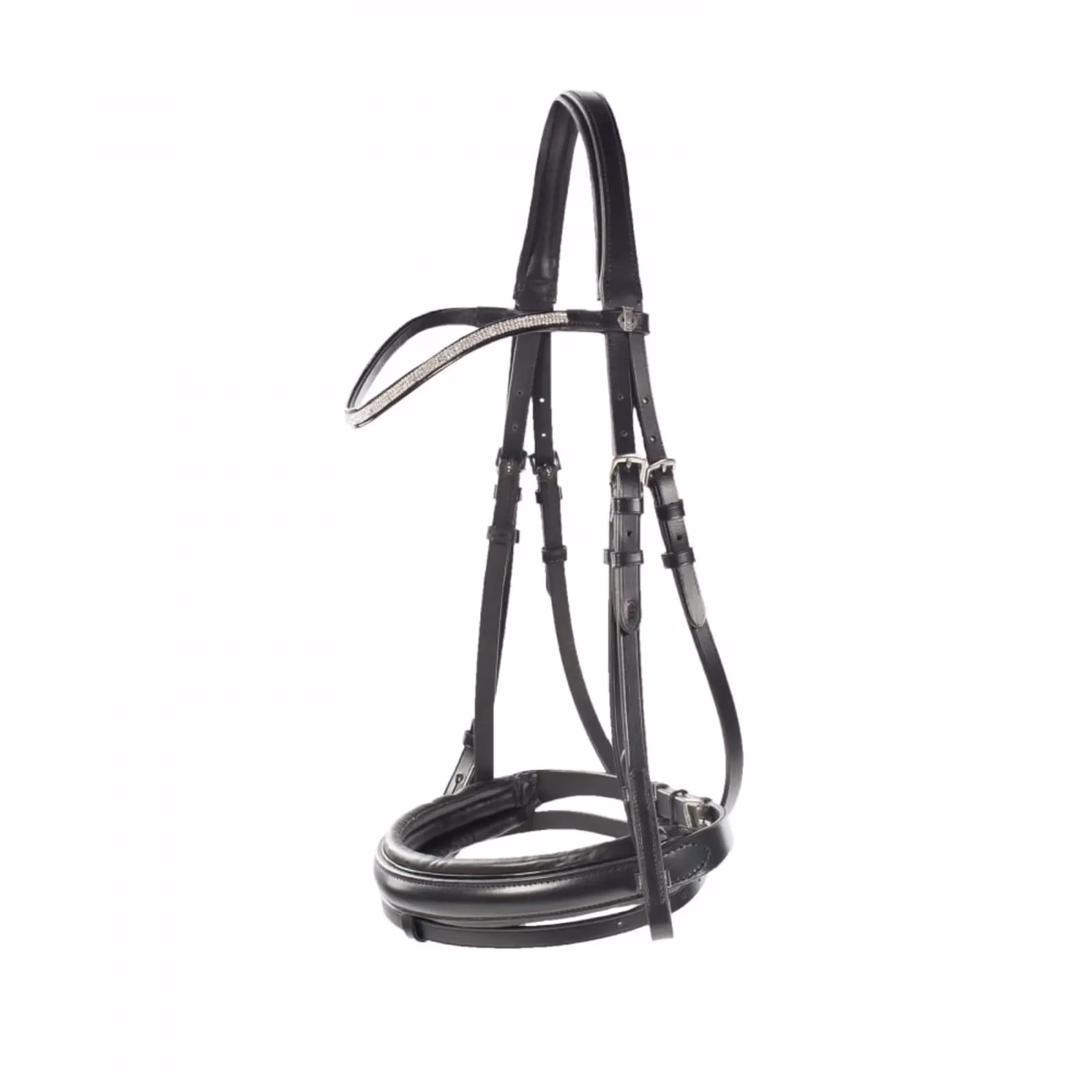Horze Lester Dressage Snaffle Bridle w/ Reins