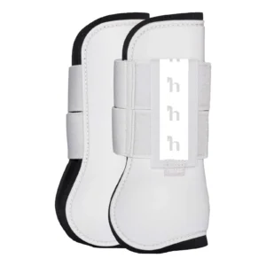 Horze Hi Viz Tendon Open Front Boots