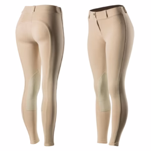 Horze Ella Womens Pull-On Knee Patch Breeches