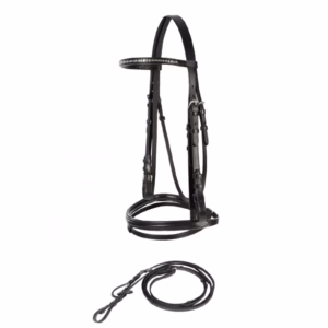 Horze Weston Flash Bridle w/ Reins