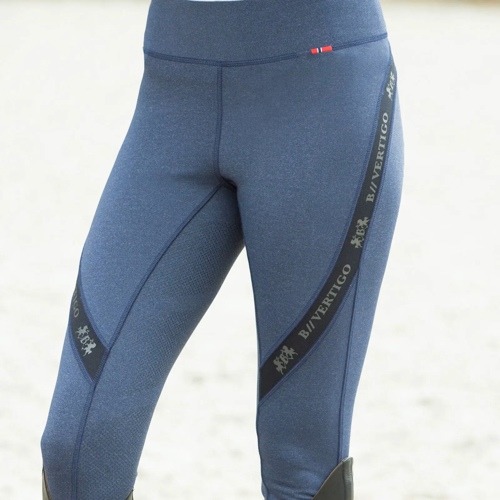 B Vertigo Jenny Womens Silicone Full Seat Riding Tights