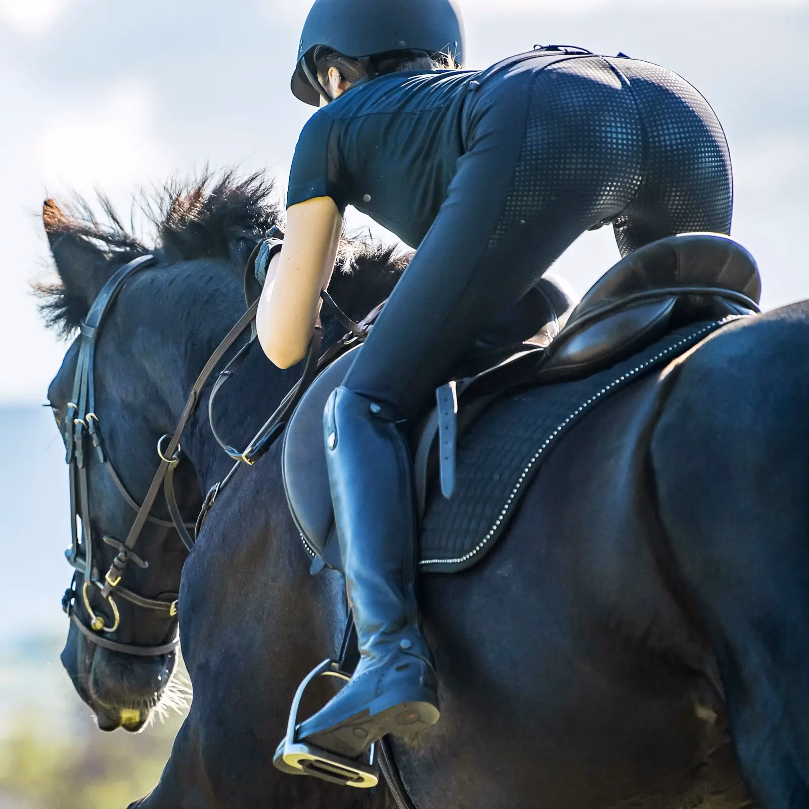 Horze Grand Prix Womens Silicone Full Seat Breeches