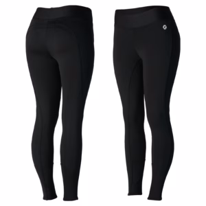 Horze Active Womens Winter Silicone Knee Patch Tights w/ Phone Pocket