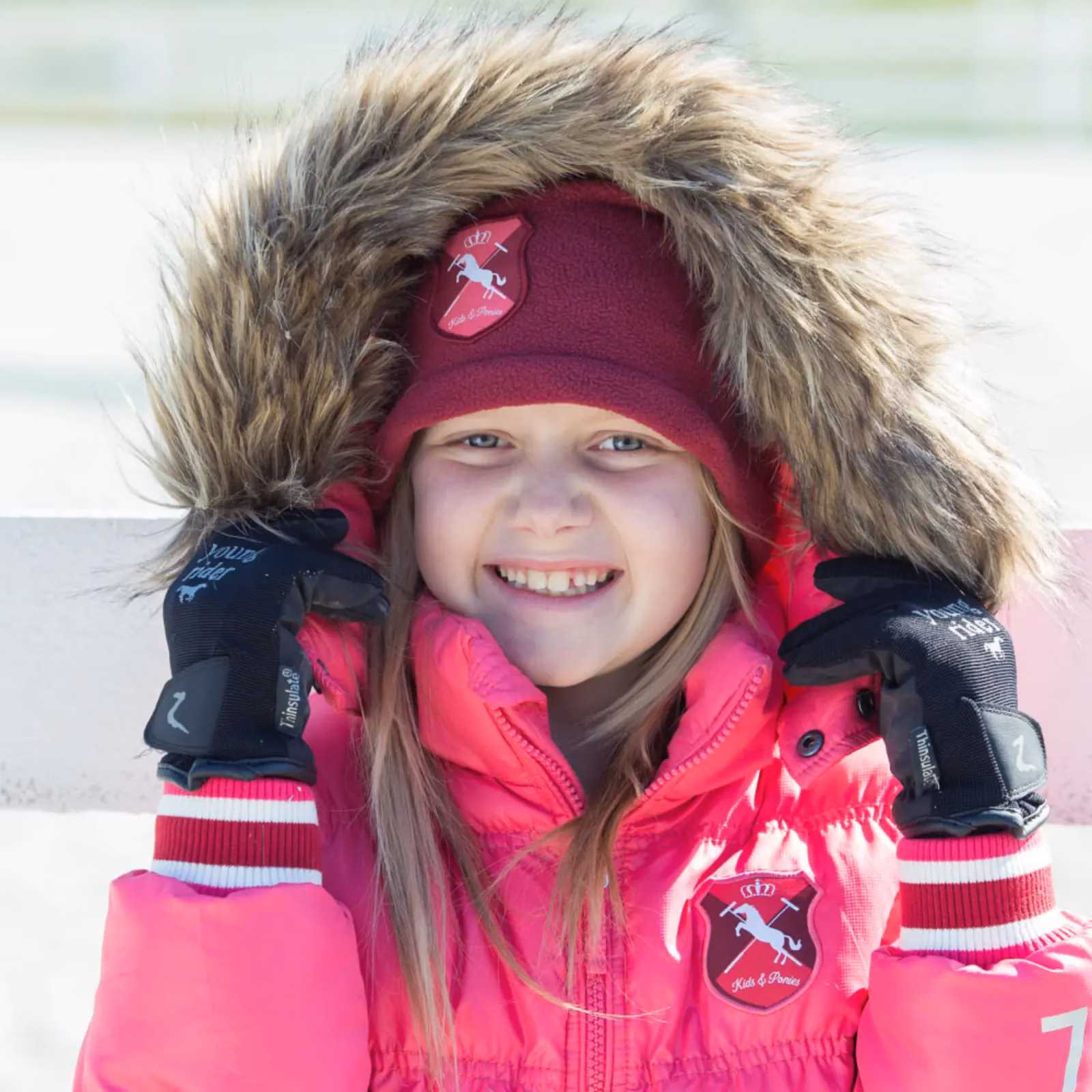 Horze Kids Rimma Winter Riding Gloves