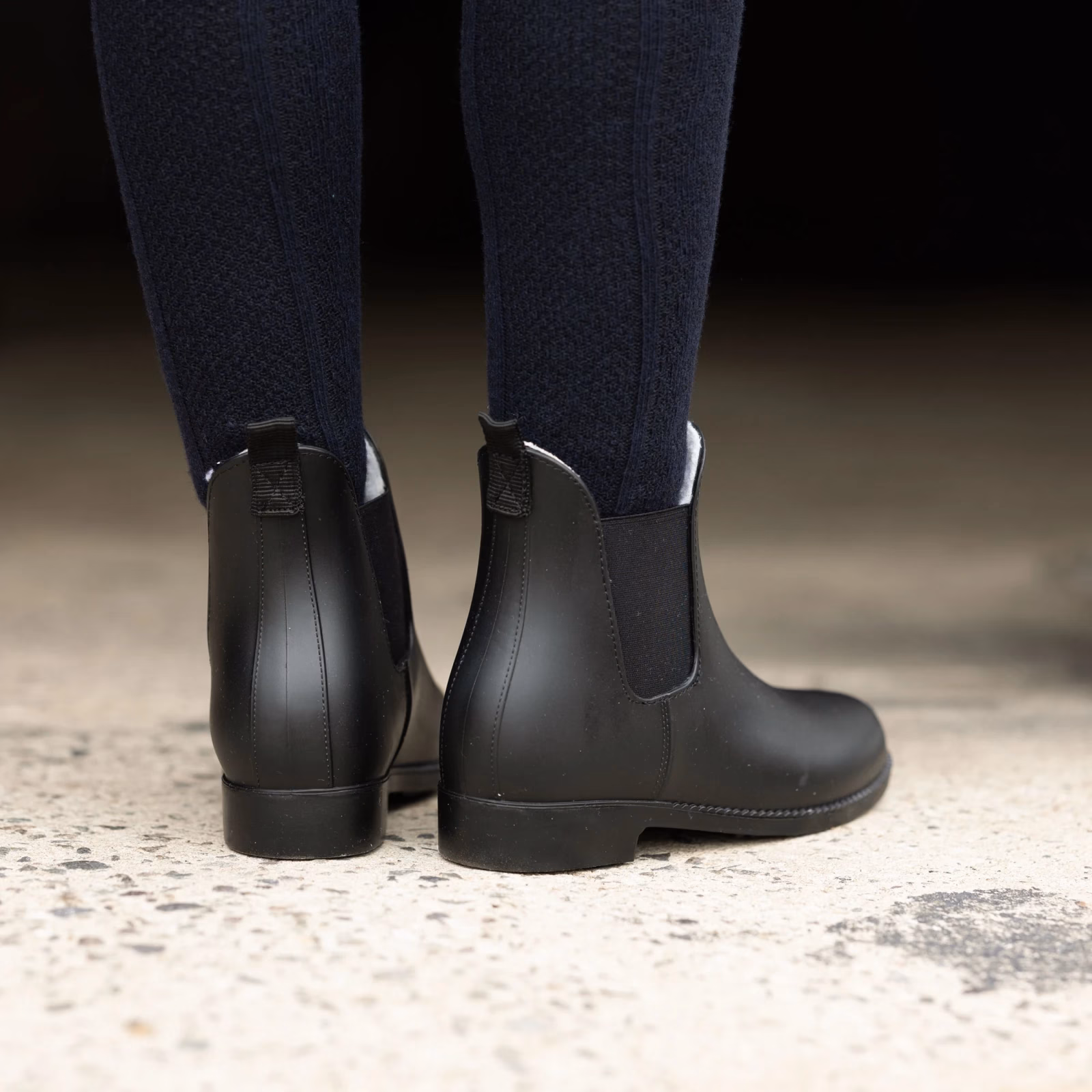 Horze Bonn Lined Rubber Paddock Boots